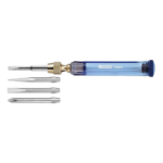 Facom 4pc Multi-Blade Acetate Screwdriver Slotted/Ph E161113