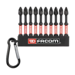 Facom Keyring Pz1x2, Pz2x6, Pz3x2 63mm Max Impact End.Jp101