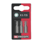 Facom EX1 - Set of 3 series 1 Torx?? bits EX110.J3