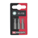 Facom EX1 - Set of 3 series 1 Torx?? bits EX130.J3