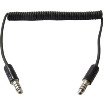 Autotel 4-Way Stilo to Peltor Extension – Coiled Nexus Adaptor