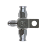 GOODRIDGE TEE -03 HOSE + 3/8 JIC MALE W/LUG