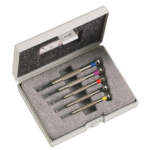 Facom 5-piece watchmaker screwdriver set for slotted head screws HB.1B