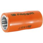 Facom J.AVSE - VSE series 1,000 Volt insulated 12-point 3/8 sockets J.10AVSE