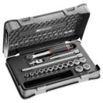 Facom 18-piece 3/8 metric 6-point socket set - J.161B J.161-2P6