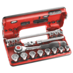 Facom 18-piece DBOX set of 6-point 3/8 sockets - J.360DBOX1 J.360DBOX1