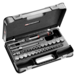 Facom 34-piece 3/8" metric and inch 12-point sockets - J.161B J.430AMU
