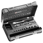 Facom 16-piece 3/8 inch 12-point socket set - JL.161 JL.161-2P12U