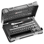 Facom 18-piece 3/8 metric 6-point socket set - JL.161 JL.161-2P6