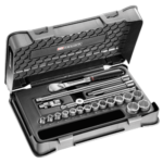 Facom 20-piece 3/8 metric 12-point socket set - JL.161 JL.161-3P12