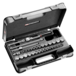 Facom 34-piece 3/8 metric and inch 12-point sockets - JL.161 JL.430AMU
