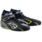 Alpinestars Tech-1 T V3 Race Boot - Black/Cool Grey/Fluro Yellow