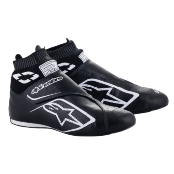 Alpinestars Supermono V2 Race Boots - Black / White