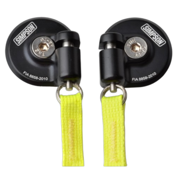 Simpson Hybrid Quick Release Helmet posts - M61 (HANS post replacement)