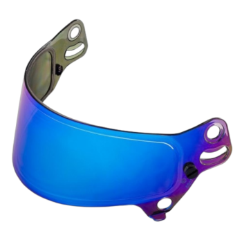 Bell Replacement Visor For KC7-CMR Helmet - Blue Mirror