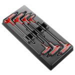 Facom Set of 7 T spherical head hexagon keys MOD.84TZSA