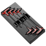 Facom Set of 7 P Handled Hex Keys - TORX?? MOD.89TXA