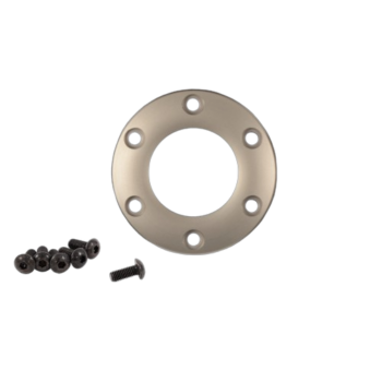 MOMO Race/Tuner Steering Wheel Centre Ring Silver