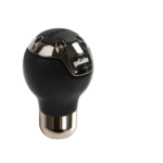 Momo Gear Knob Gotham with Chrome Inserts