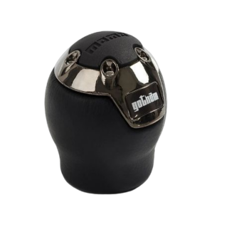 Momo Gear Knob Gotham - Chrome Inserts S Type