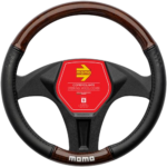 MOMO Steering Wheel Cover Luxury Wood PU