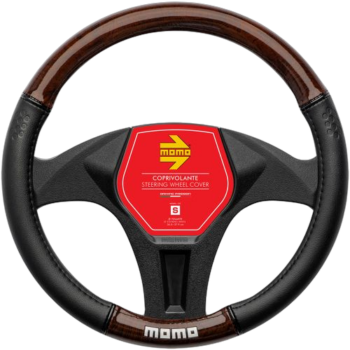 MOMO Steering Wheel Cover Luxury Wood PU