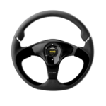 Momo Nero Leather Steering Wheel