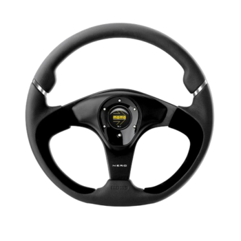 Momo Nero Leather Steering Wheel