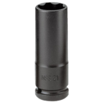 Facom NSB - 1/2 drive long-reach metric thin-wall 6-point impact sockets NSB.21