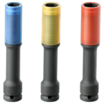Facom Set of 1/2 reinforced long-reach impact sockets NSI.3EL