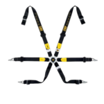 OMP Safety Harness One 2 WRC Pull Up Black
