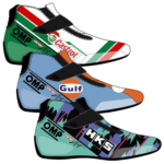 OMP One Art Custom Design Race Boots - Image 4