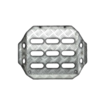 Omp Navigator's Footrest Knurled Aluminium