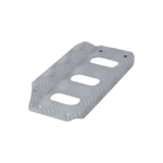 Knurled Anodized Aluminum Left Footrest