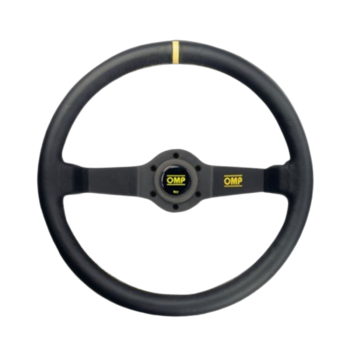 OMP Rally Leather Steering Wheel