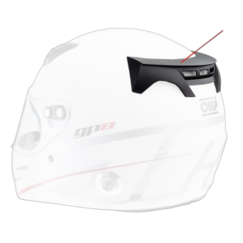 OMP Rear Spoiler for GP8 EVO Helmets