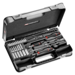 Facom 61-piece 1/4 metric 6-point socket set - R.161B R.450BP