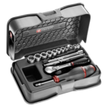 Facom 15-piece 1/4 metric 6-point socket set - RL.161 RL.161-2P6