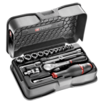 Facom 17-piece 1/4 inch 6-point socket set - RL.161 RL.161-2P6U