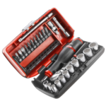 Facom Set of 12-point 1/4 sockets - metric - RL.NANO112 RL.NANO112