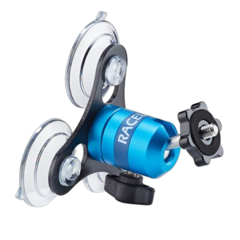 Lightweight Camera/Display Suction Mount With Thumb Nut