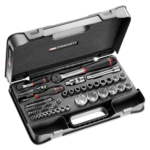 Facom 56-piece 1/4 - 1/2 metric 6-point socket set - R.161B - S.161B RS.161-2