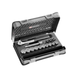 Facom 15-piece 1/2 metric 12-point sockets set S.151-1P12