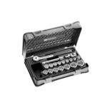 Facom 19- piece 1/2 metric 6-point sockets set S.151-2P6