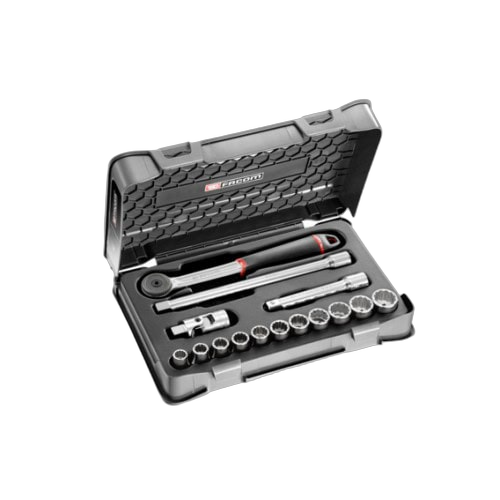 s.161-1p12u Facom 15-piece - 1/2 inch 12-point sockets set S.161-1P12U - Image 1