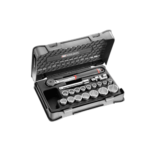 Facom 19-piece 1/2 metric 12-point sockets set S.161-2P12