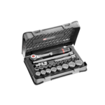 Facom 23-piece 1/2 metric 12-point sockets set S.360-3P12