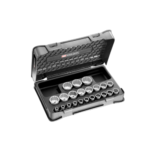 Facom 22-piece 1/2 metric 12-point sockets set S.400B