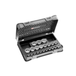 Facom 22-piece 1/2 metric 6-point sockets set S.401B