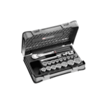 Facom 19-piece 1/2 metric 12-point sockets set SL.161-2P12